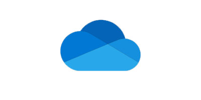 OneDrive logo links to website