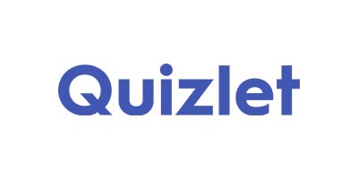 Quizlet Logo (Links to website)