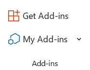 Microsoft PowerPoint Add-ins screenshot
