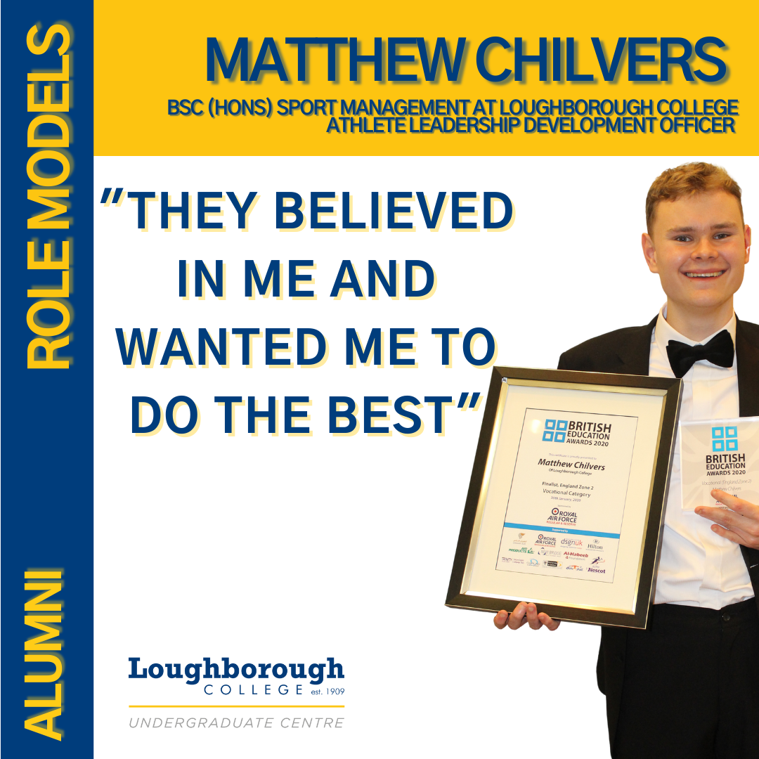 Role Models: MATTHEW CHILVERS