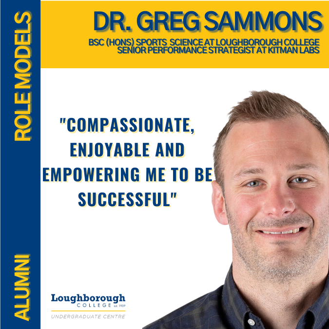 Role Models: DR. GREG SAMMONS