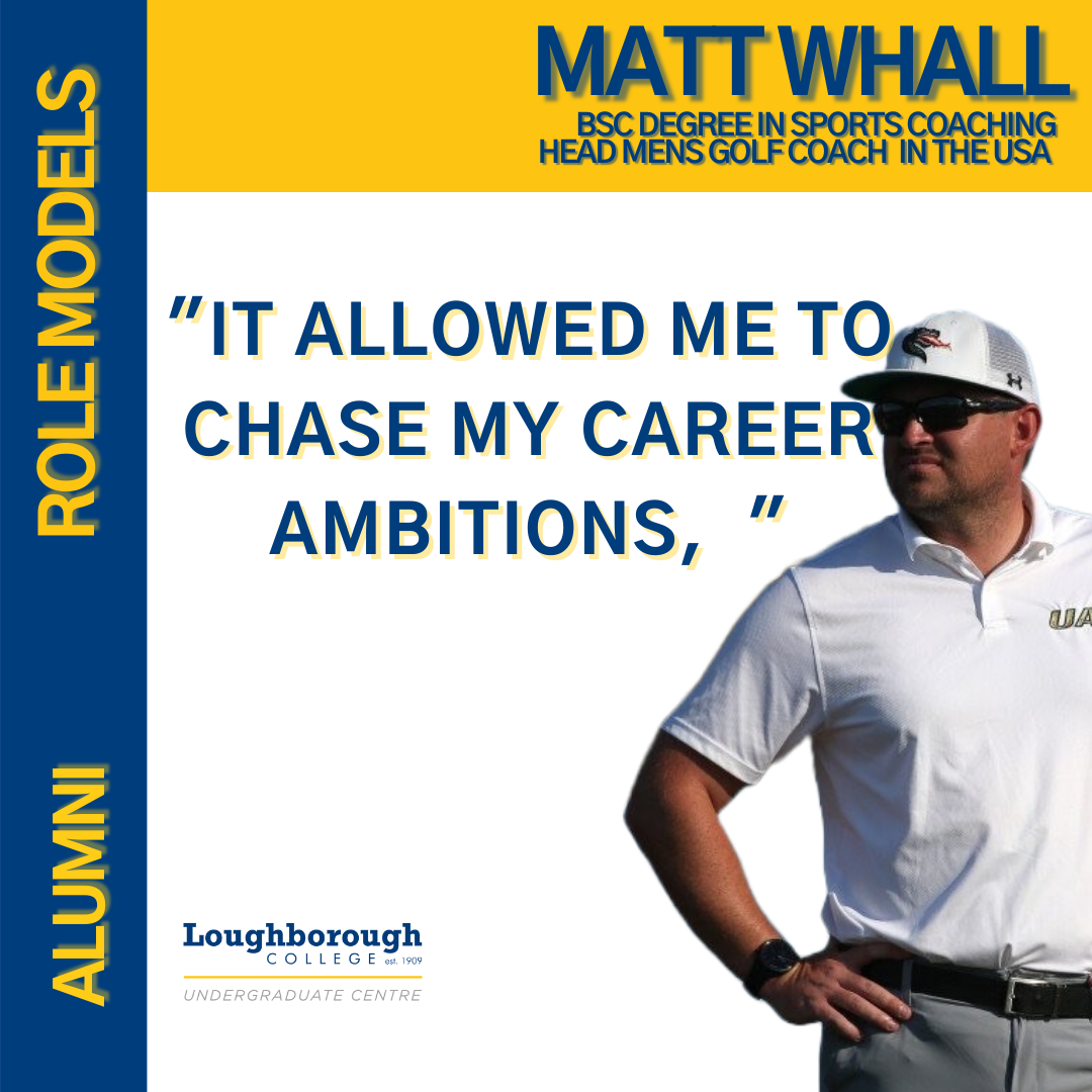 Role Models: MATT WHALL