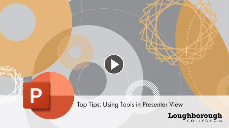 Top Tips: Using Tools in Presenter View