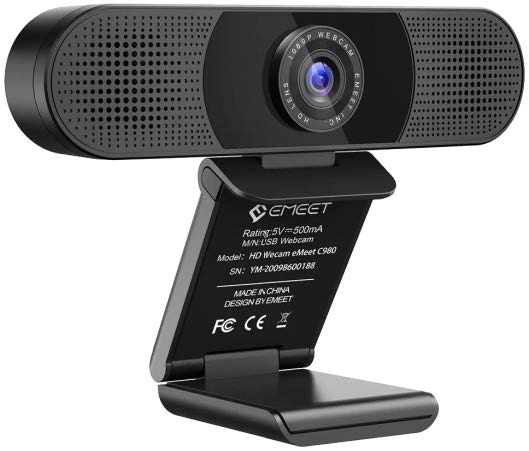 eMeet camera and microphone